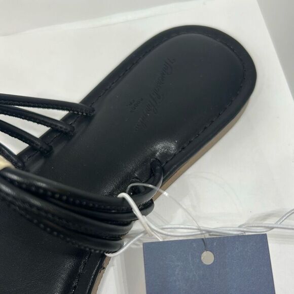 Universal Thread Women's Aura Two Band Slide Sandals Size 8 - Picture 3 of 5